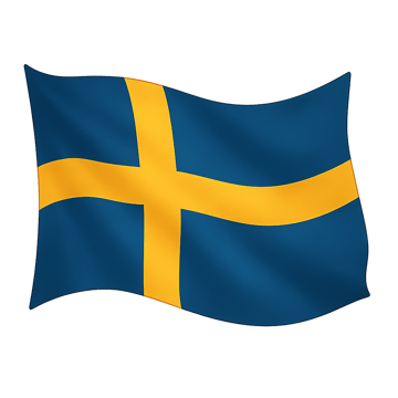an illustrated swedish national flag with a small wave formation as in wind colors with gradient no background-1 an illustrated swedish national flag with a small wave formation as in wind colors with gradient no background-1