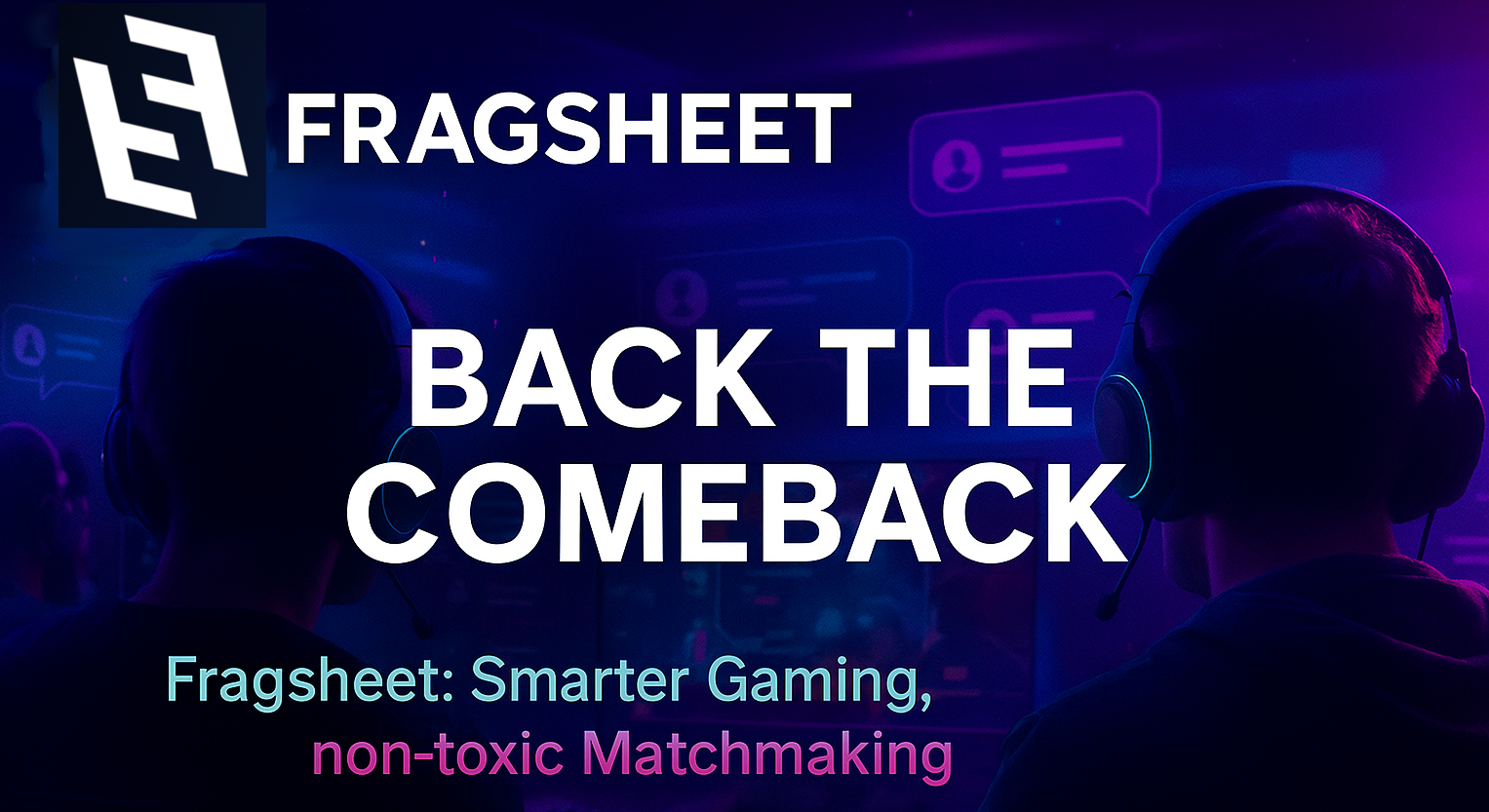 Fragsheet Backthe Comeback liggande card Fragsheet Backthe Comeback liggande card
